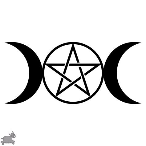 Witchcraft moon symbols